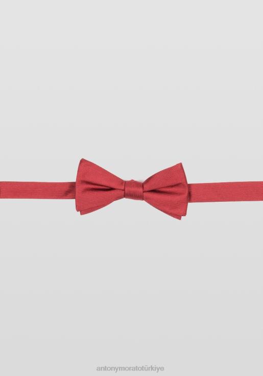 Antony Morato erkekler kırmızı sade tonlarda klasik papyon Aksesuarlar 28JN2378