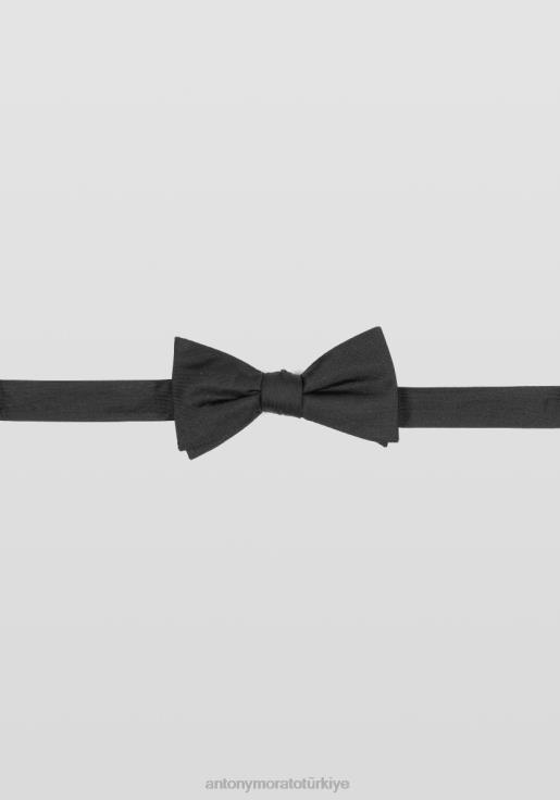 Antony Morato erkekler siyah sade tonlarda klasik papyon Aksesuarlar 28JN2379