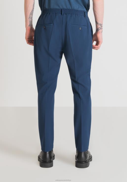 Antony Morato erkekler 7121 Elastik viskon karışımlı kumaştan cora normal kesim pantolon Giyim 28JN2225