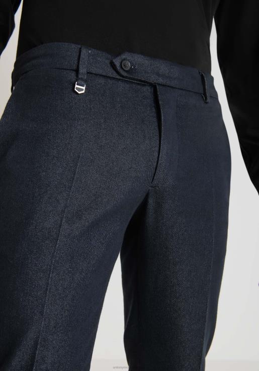 Antony Morato erkekler açık mavi bryan pamuk karışımlı streç denim efektli skinny fit pantolon Giyim 28JN2268