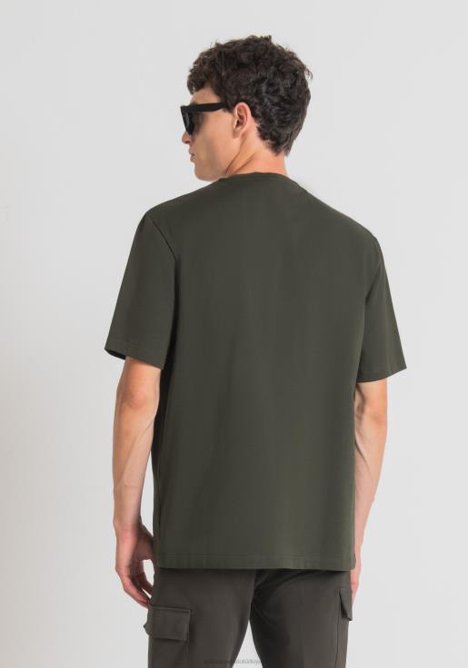 Antony Morato erkekler 4075 Saf pamuklu, kalp yan cepli büyük beden tişört Giyim 28JN2138