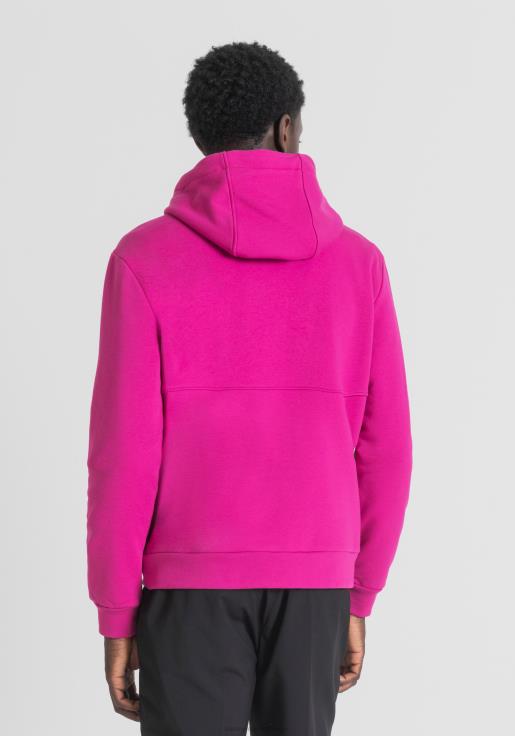 Antony Morato erkekler 5096 Önü logolu normal kesim pamuk karışımlı sweatshirt Giyim 28JN245